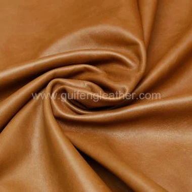 Cow Nappa Aniline Milled Finished Leather D208
