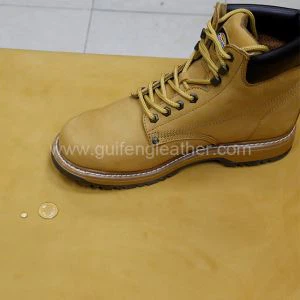 Cow Nubuck Waterproof Leather For Handbags And Shoes