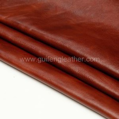 Fashionable Cow Handbag Leather Cognac
