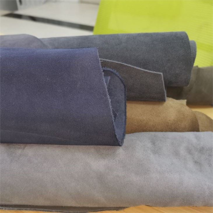 Cow Suede Leather For Footwear