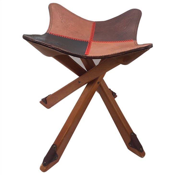 Personalized Genuine Leather Chair