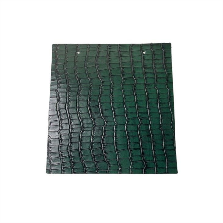 Crocodile Embossed Cowhide Leather