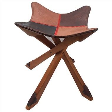 Personalized Genuine Leather Chair