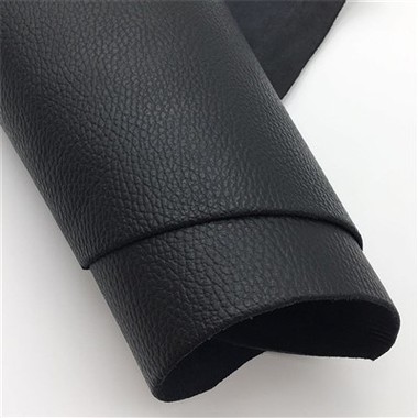 Full Grain Pebble Grain Leather Black